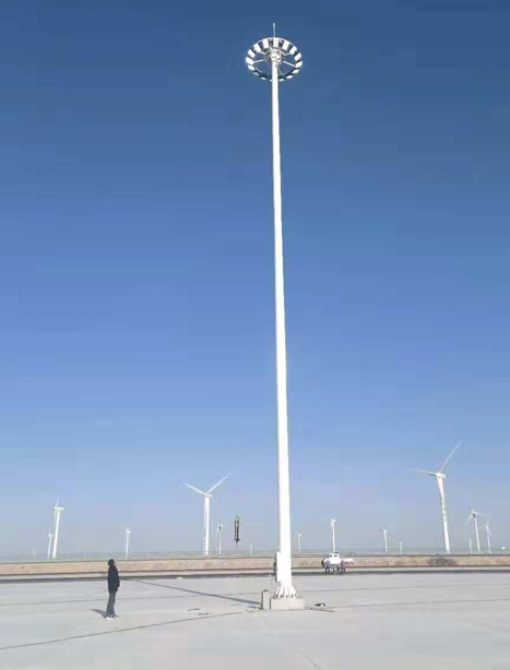 瓜州高速路服务区临潭高杆灯项目